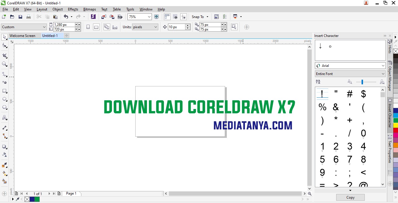 cara download corel draw x7